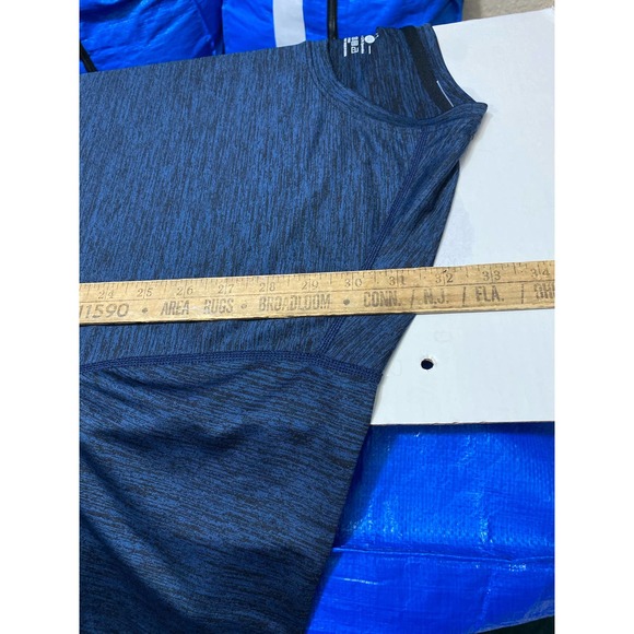 Liberty Pro Mens Size 4XL Blue Short Sleeve Crew Neck Polyester Blend T-Shirt - Picture 2 of 9